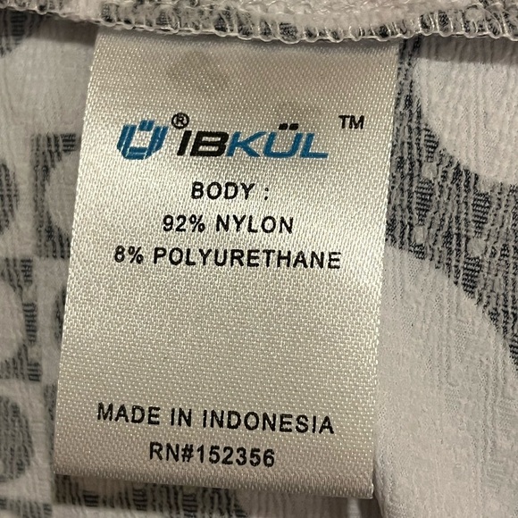 NWOT  IBKUL ELISE BLACK & WHITE Sleeveless Polo Golf Shirt - Picture 7 of 12